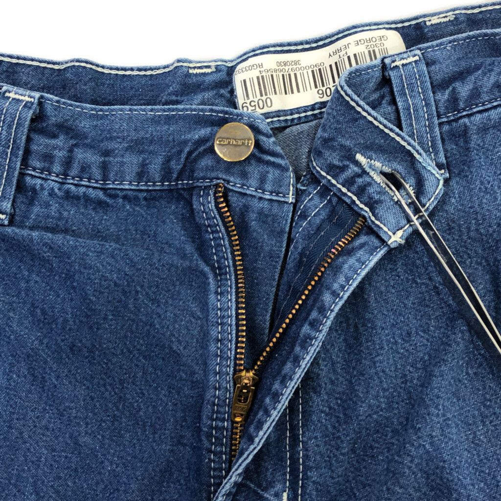 Carhartt カーハート デニム ペインターパンツ ブルー メンズ W33 L32 古着 V3993 WWW_WOWDIGSITE_COM