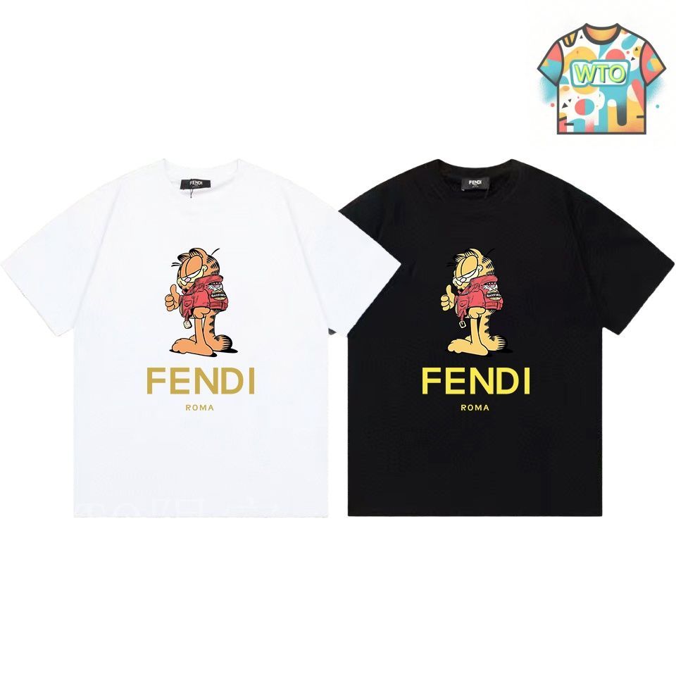 完売必須【税関/送料込】FENDI ★ ポストカードTシャツ 98327_G_1650237141603.jpg