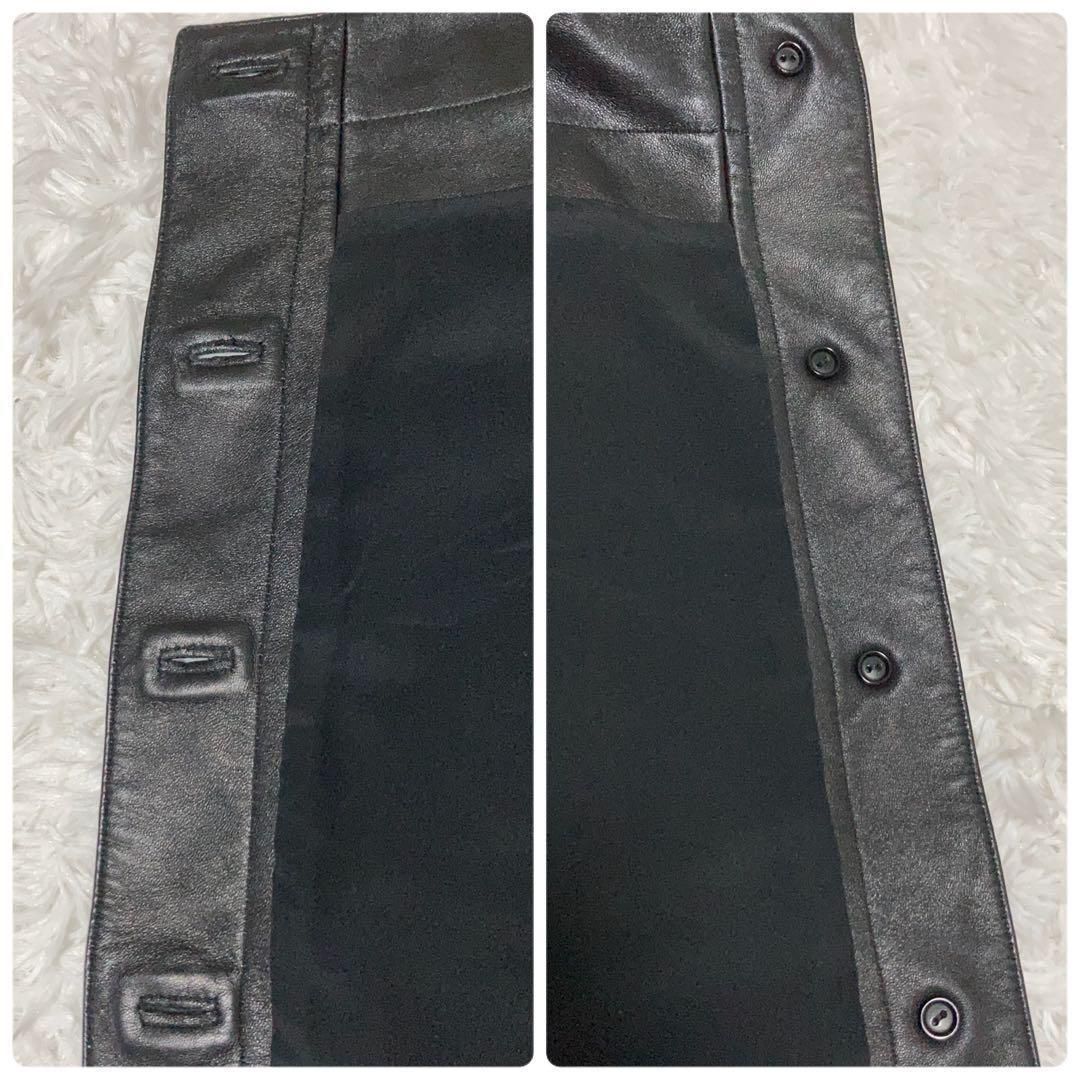 【極美品】DIOR ディオール レザースカート CDボタン 黒 36 極美品】DIOR ディオール レザースカート CDボタン 黒 36 - メルカリ