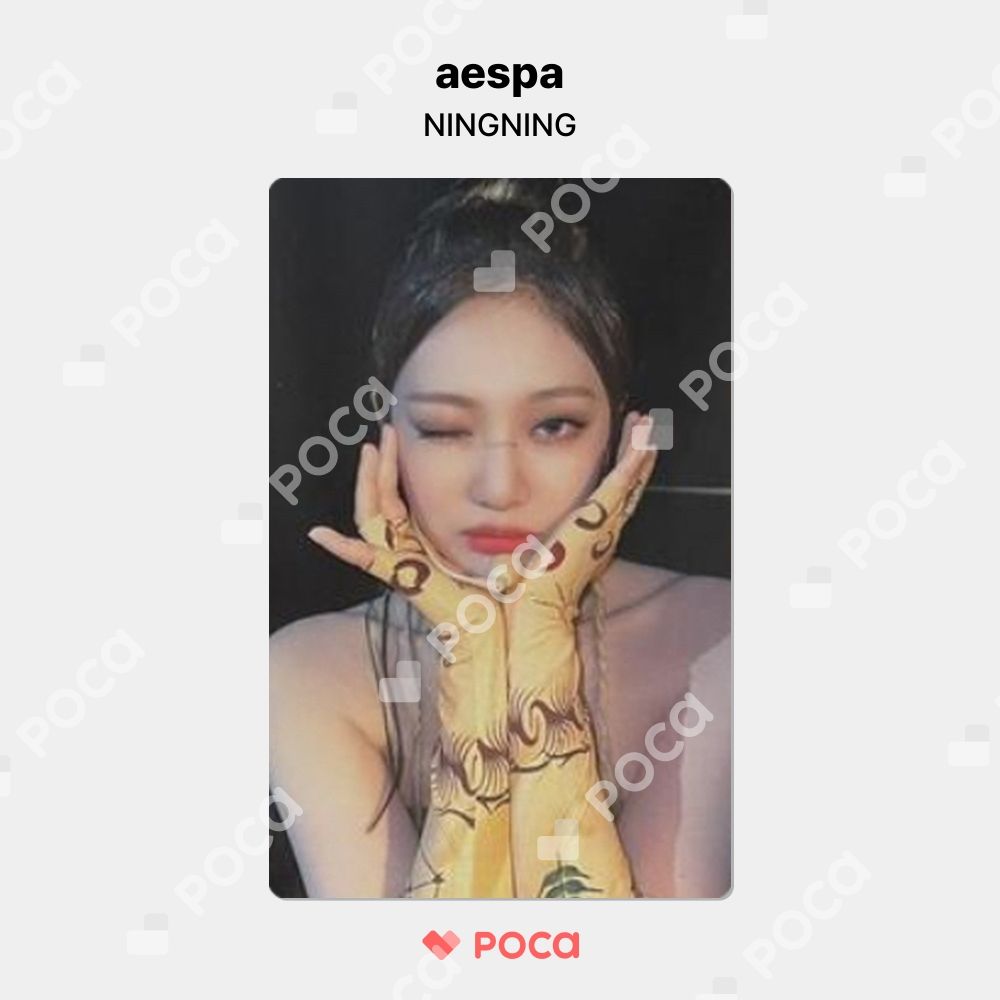 aespa ニンニン　ペンミ グッズ　キャラクタークリップ　トレカ入り aespa - aespa potd ニンニン トレカ クリップ ラントレの通販
