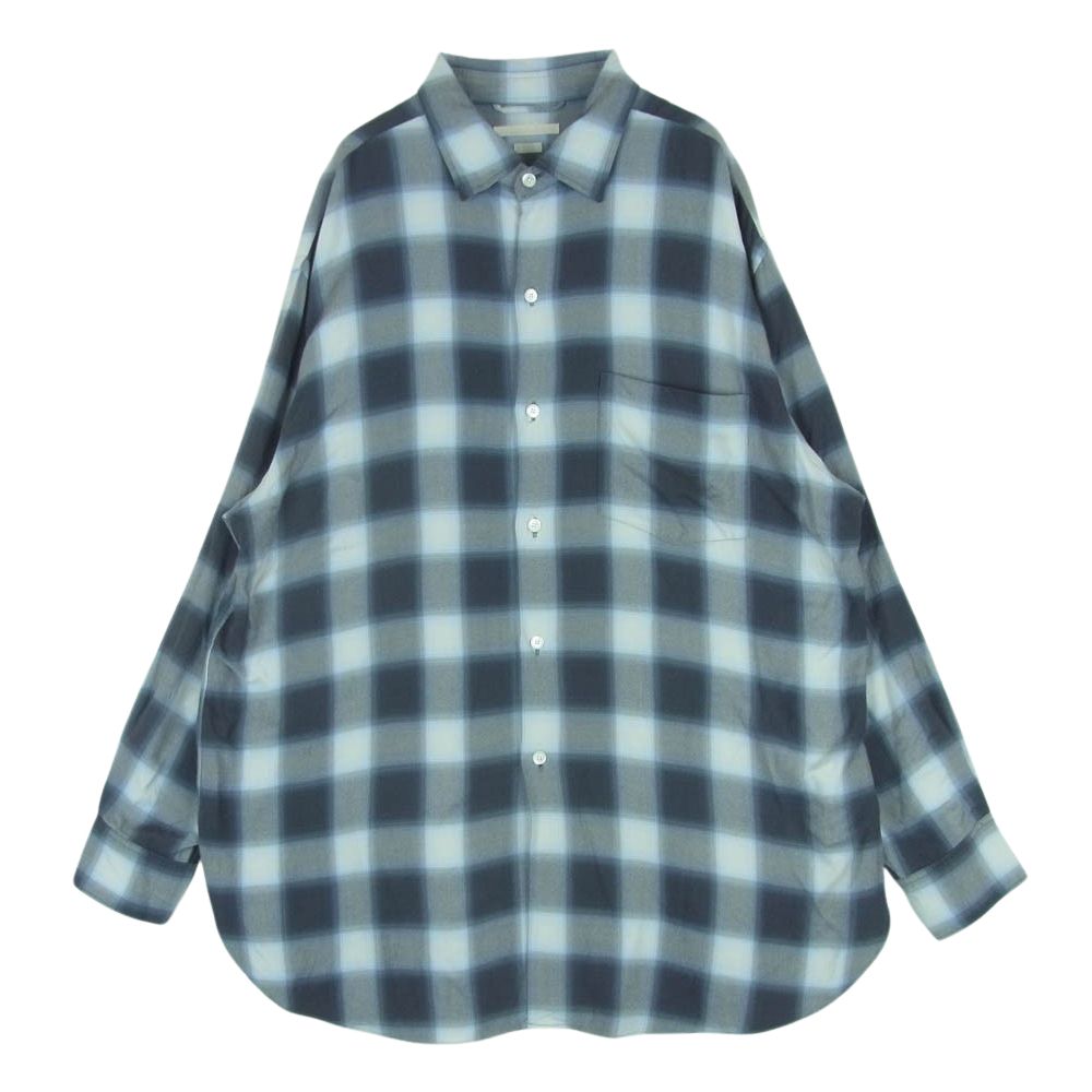 購入割引 blurhms Rayon Check Shirt サイズ3 美品 【公式通販】