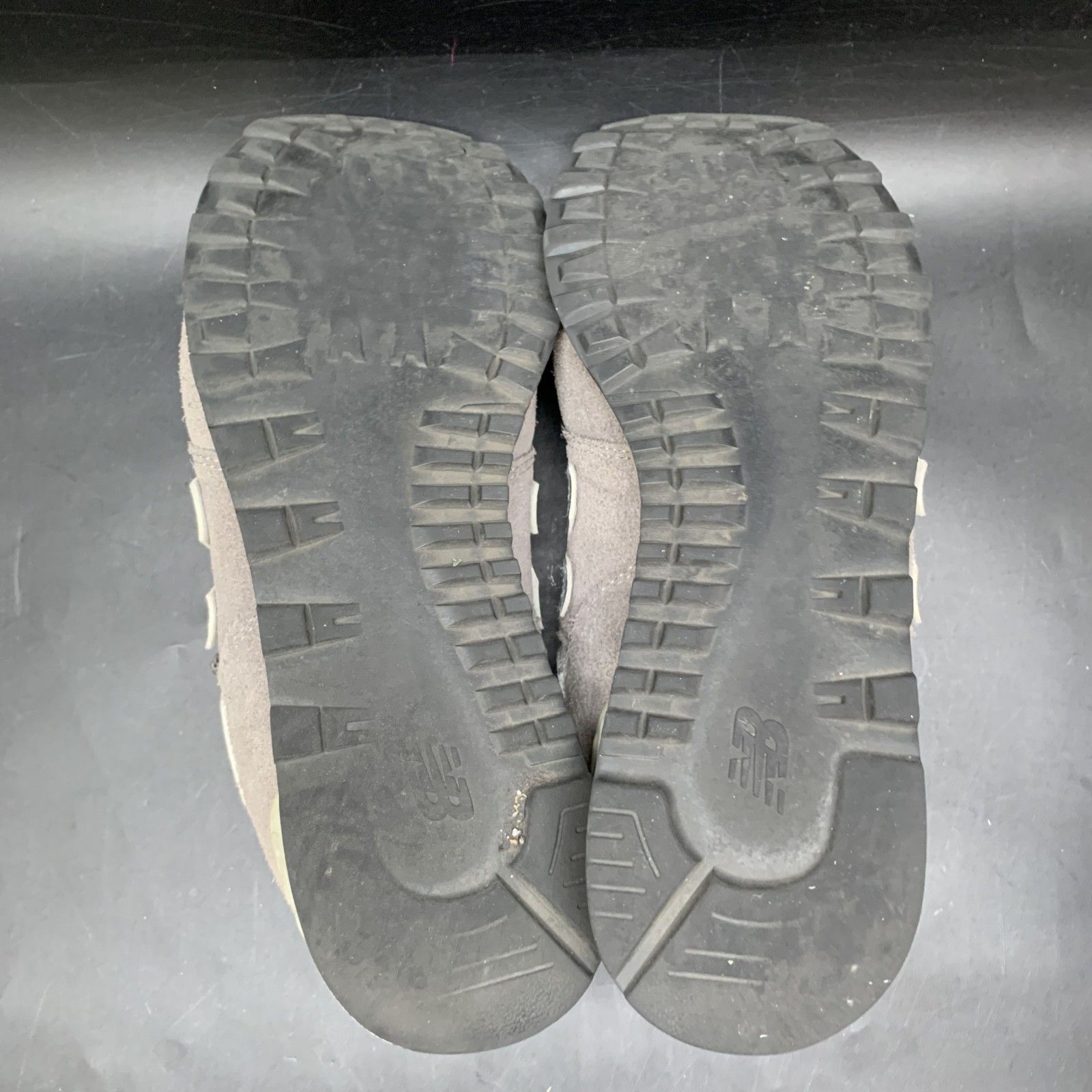 N374　New Balance ニューバランス ML574ESN スエード メッシュ スニーカー size27cm/グレー メンズシューズ　靴 N374 New Balance ニューバランス ML574ESN スエード メッシュ