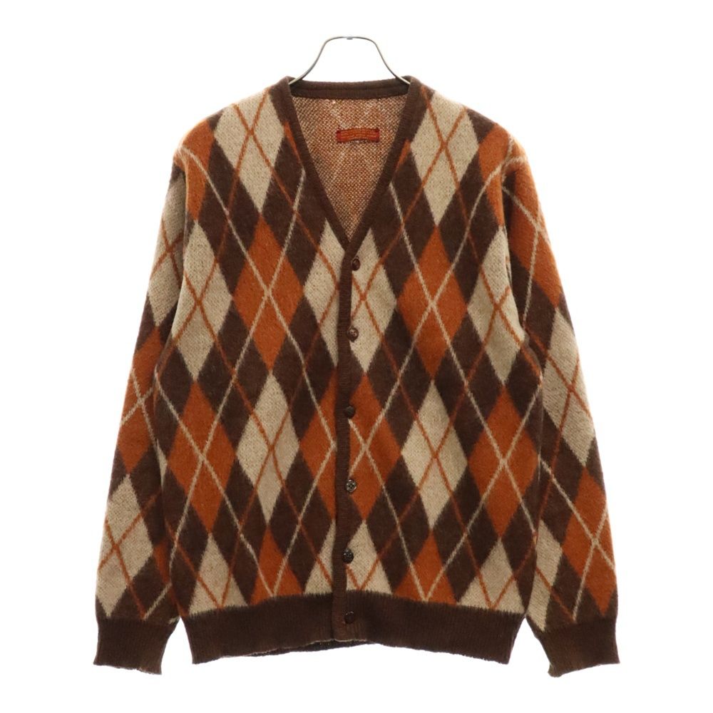 VINTAGE (ヴィンテージ) MOHAIR CARDIGAN ARGYLE アーガイル 柄 モヘア