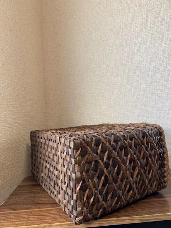 胡桃 山葡萄 かごバッグ 内布付き 胡桃と山葡萄 くるみかごバッグ 山葡萄かごバッグ 手作り 胡桃籠