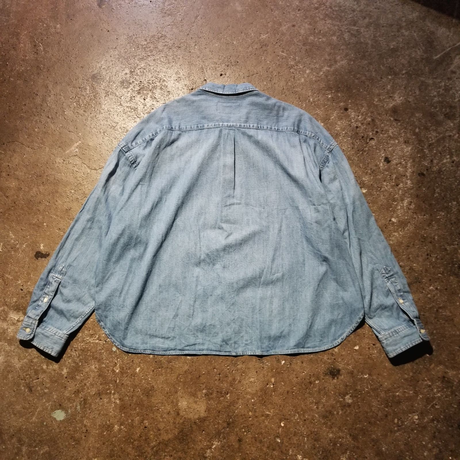 Polo Ralph Lauren 24aw Cropped Boxy Denim Shirt XL ポロ
