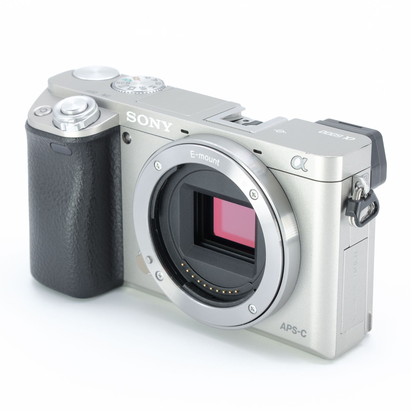難有品 SONY ソニー α6000 ILCE-6000L パワーズームレンズキット シルバー _GP00001887