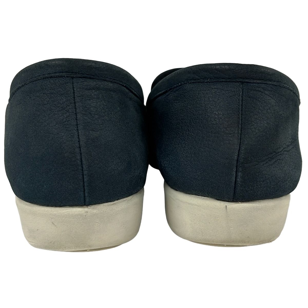 Hills Avenue 自由が丘 ヒルズ アベニュー ローファー 24.5 レディース - ネイビー ターンロック レザー KIN-KAAI_COM