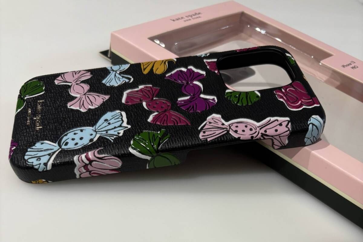 KATE SPADE ケイトスペード iPhone13Pro ケース マルチ KA921 ブラック