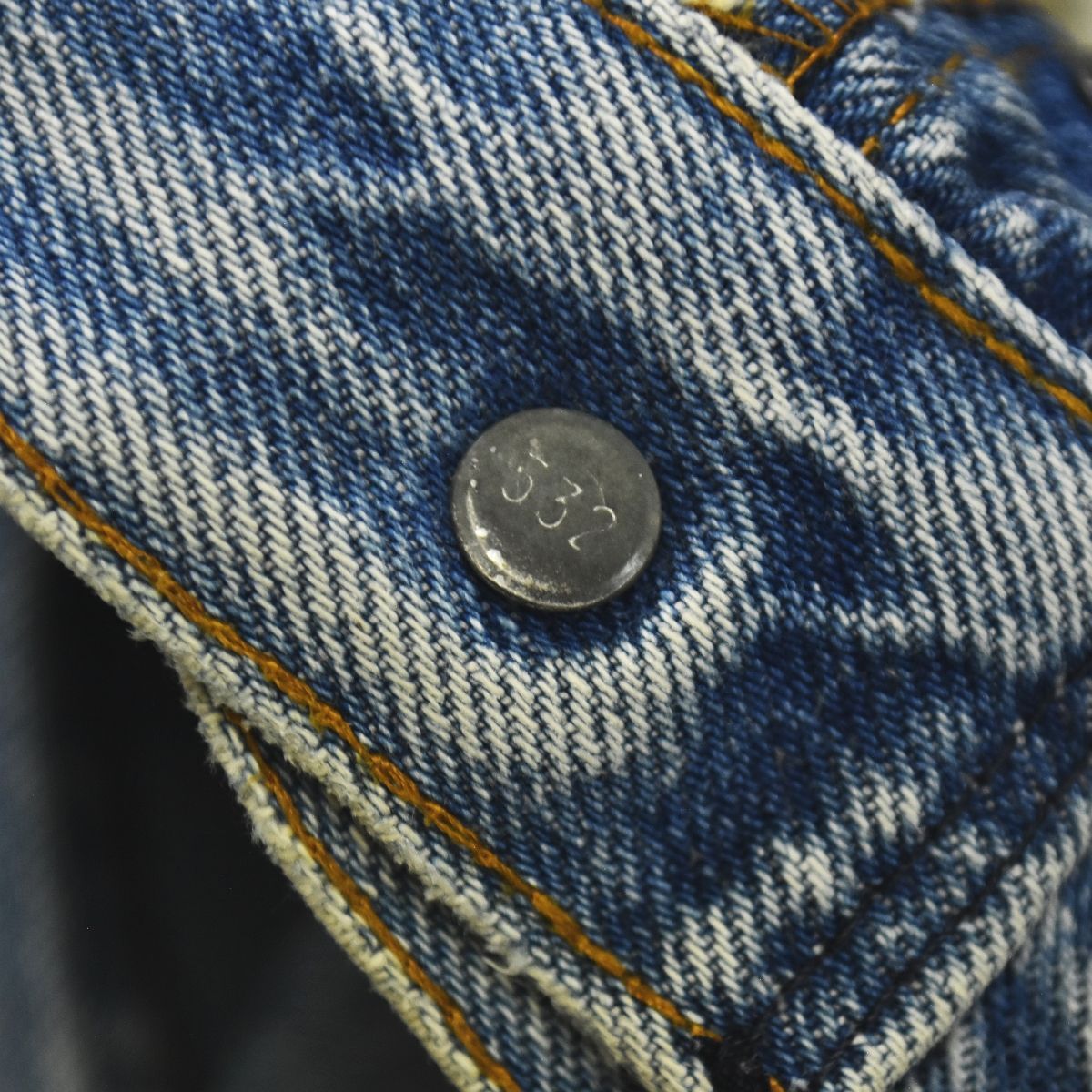 80s Levi’s 501-0115 デニム USA製 ハチマル 80s Levi's 501 0115 デニムパンツ 32×31 USA製 裾チェーン