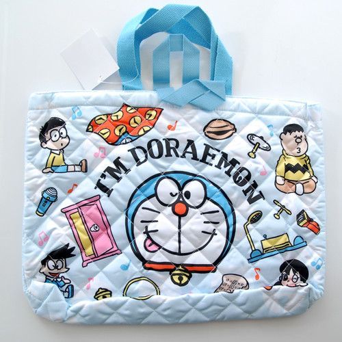 ドラえもん I'm Doramemon 50th キルティング レッスンバッグ - メルカリ