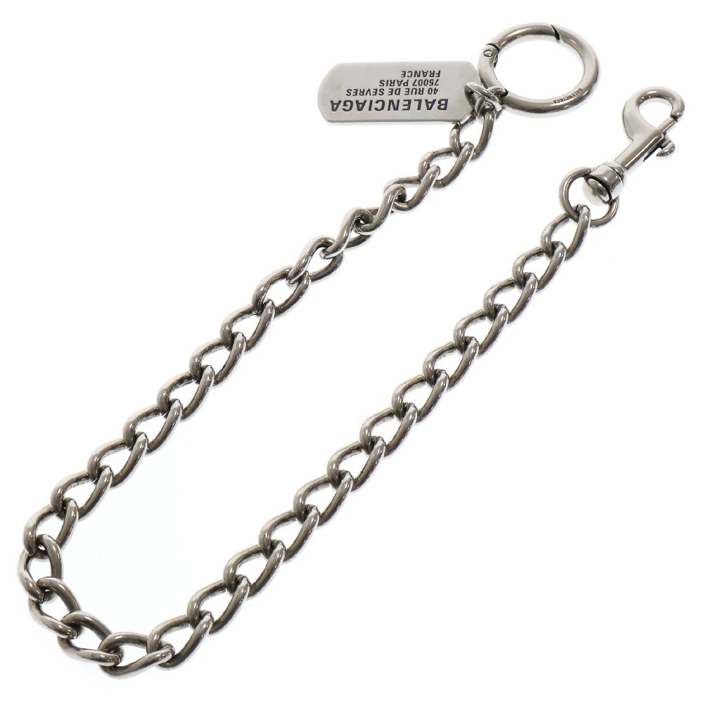 Balenciaga ウォレットチェーン BALENCIAGA (バレンシアガ) Tags タグ付 ウォレットチェーン シルバー