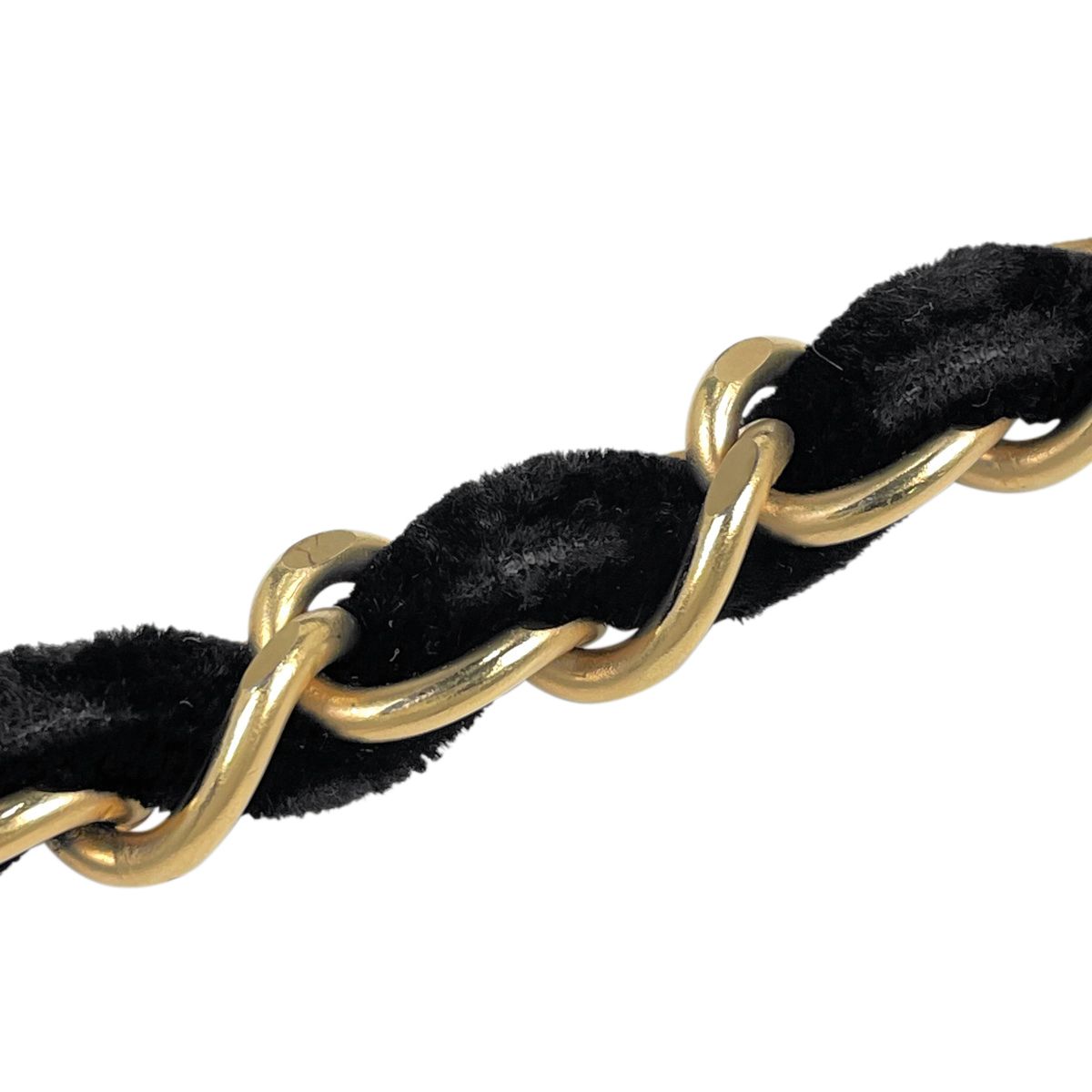 シャネル CHANEL チョコバー チェーン ショルダーバッグ ココマーク W 