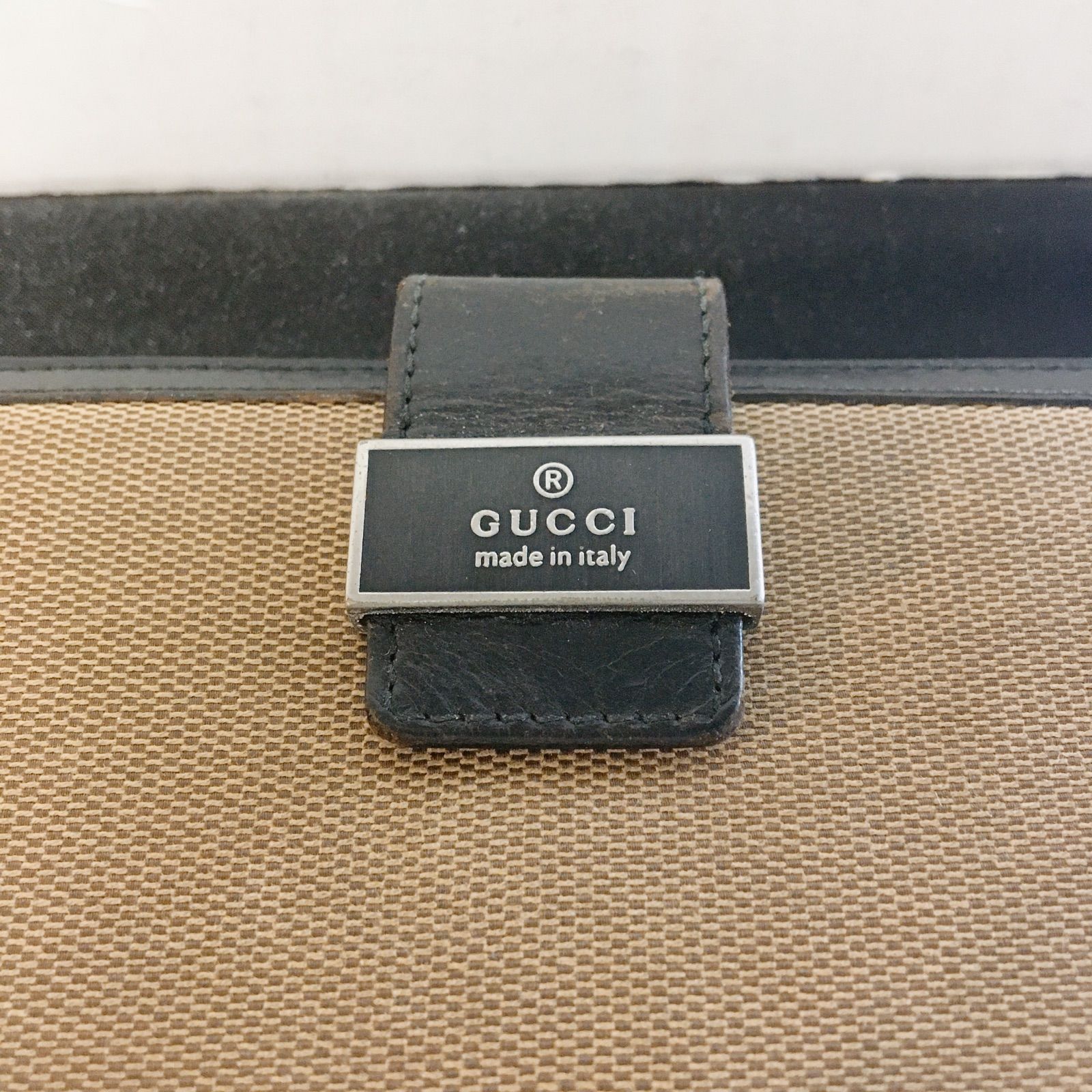 安心してご注文ください GUCCI 長財布 茶色 ☆シリアルナンバーあり - 小物