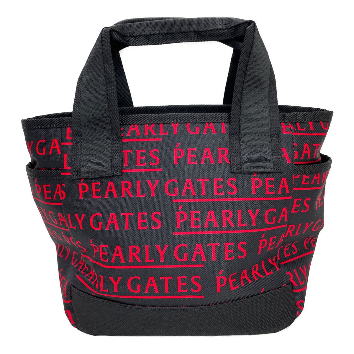 PEARLY GATES - 【新品】パーリーゲイツ カートバッグ 白×マルチカラー ロゴ刺しゅう 微起毛 FRゴルフ PEARLY GATES 新品】パーリーゲイツ カートバッグ 白×マルチカラー ロゴ