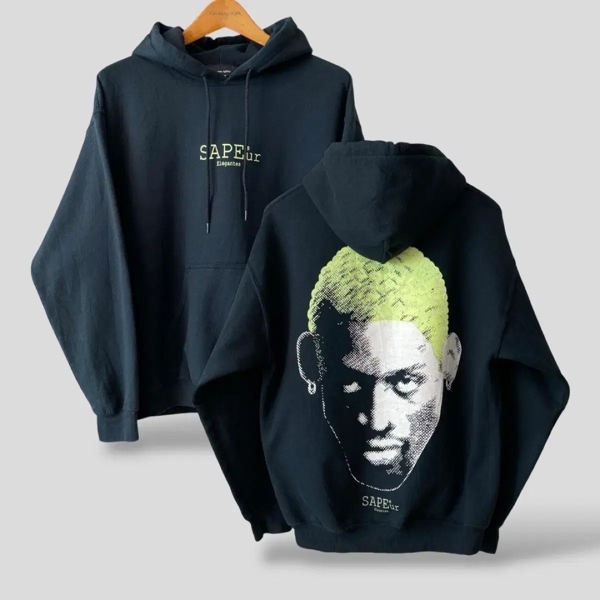 M ） SAPEur デニス ロッドマン フード付きTシャツ サプール SAPEur 
