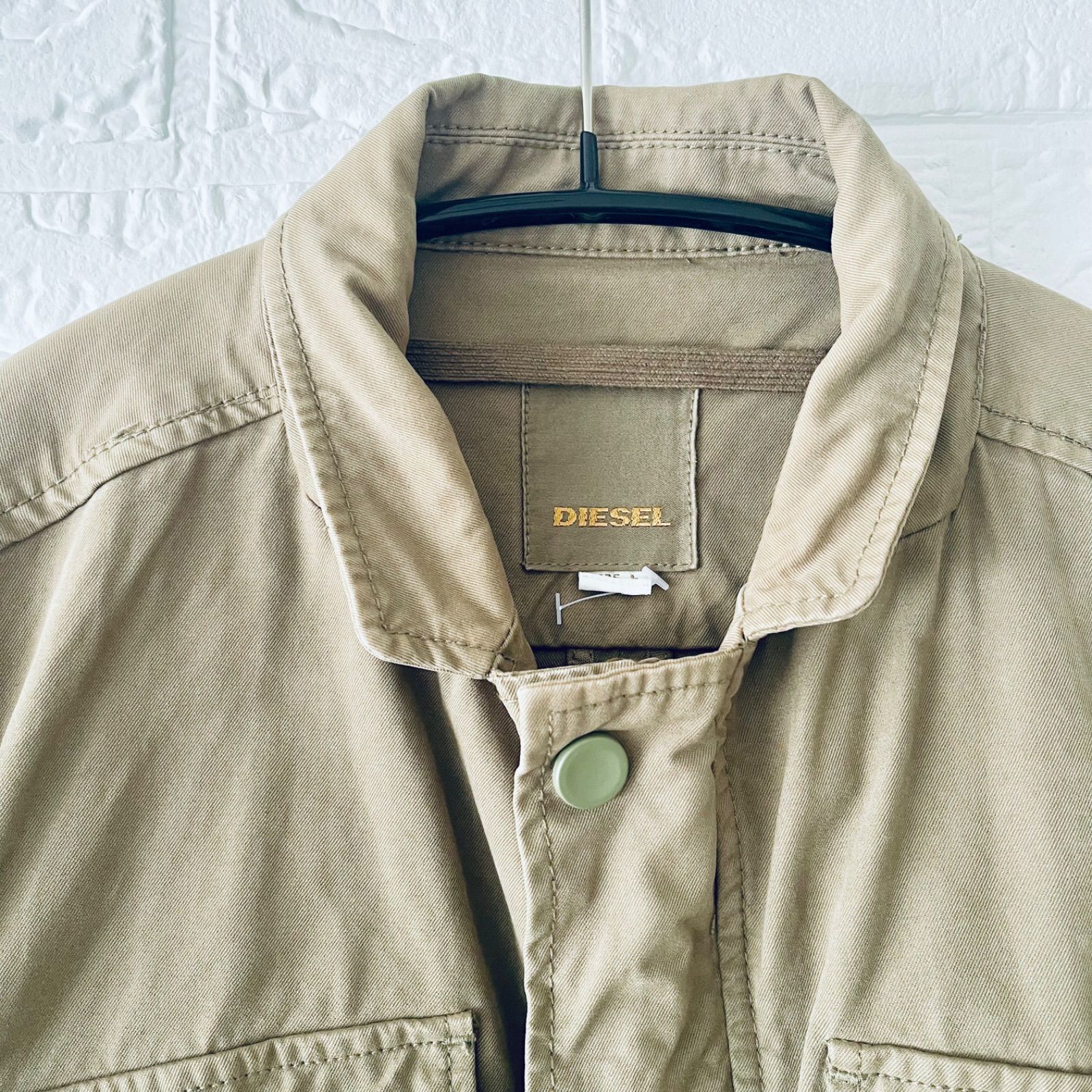 ［⭐︎最終値下げ⭐︎］【正規品】DIESEL ミリタリージャケット XL DIESEL ディーゼル ミリタリージャケット OVERBOARD SEAJET-978
