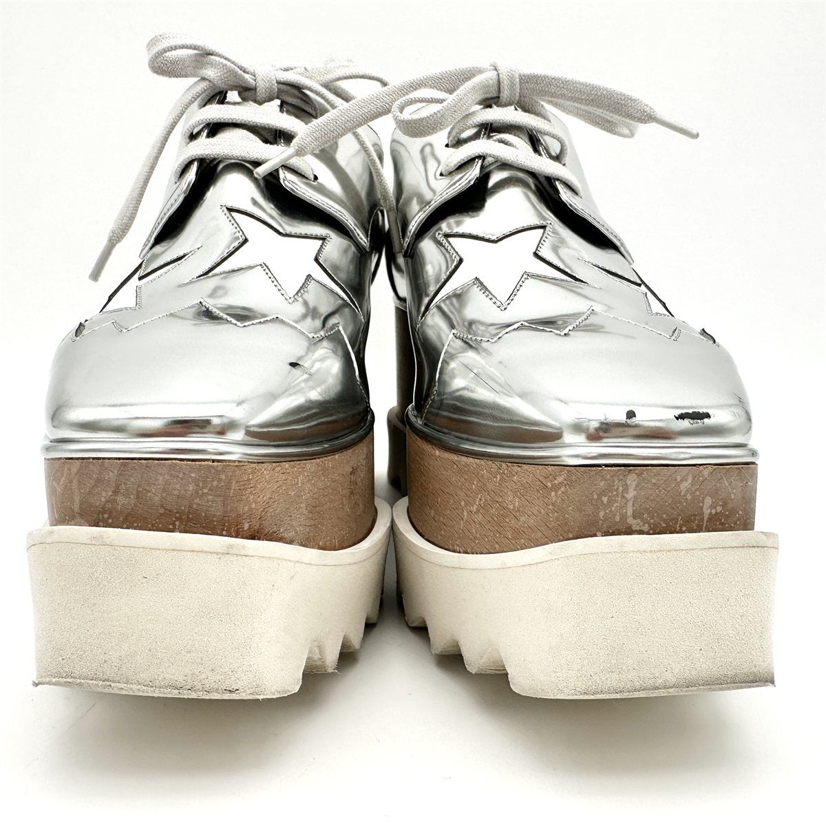 STELLA McCARTNEY エリス スニーカー 星 シルバー 2159T Stella McCartney - STELLA McCARTNEY エリス スニーカー 星