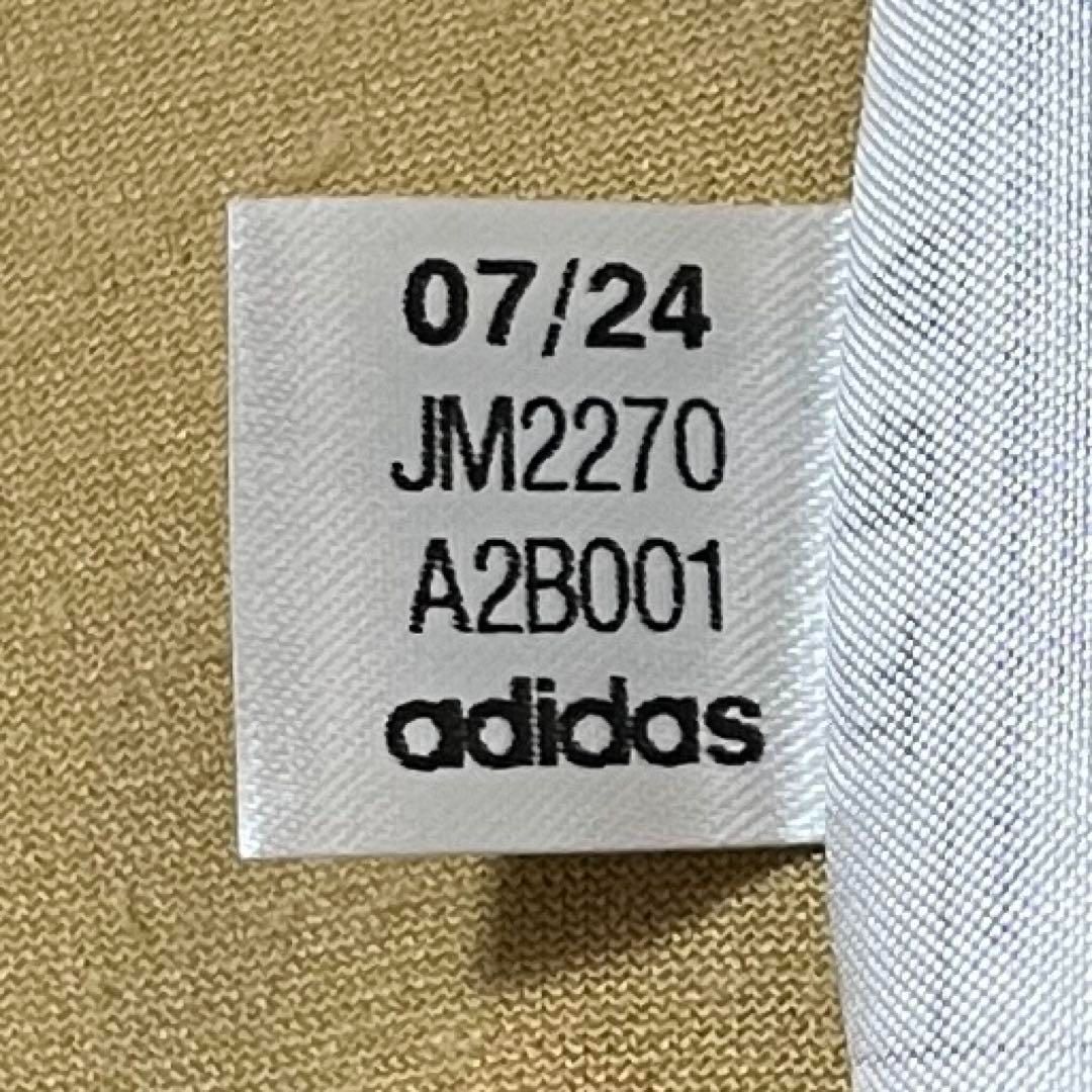 8582 adidas ベロア トラックジャケット ゴールデンベージュ 3XL - メルカリ