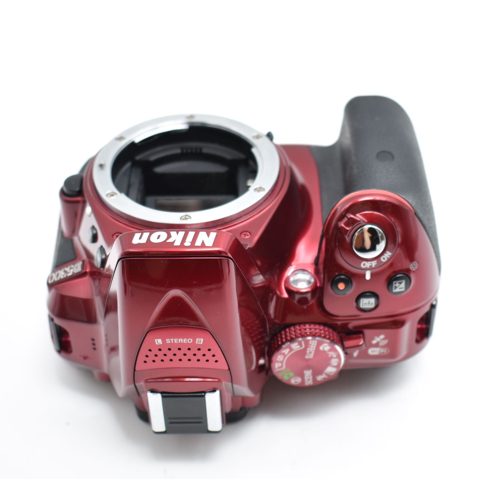 Nikon D5300 赤色 カメラセット ニコン D5300☆ダブルレンズセット