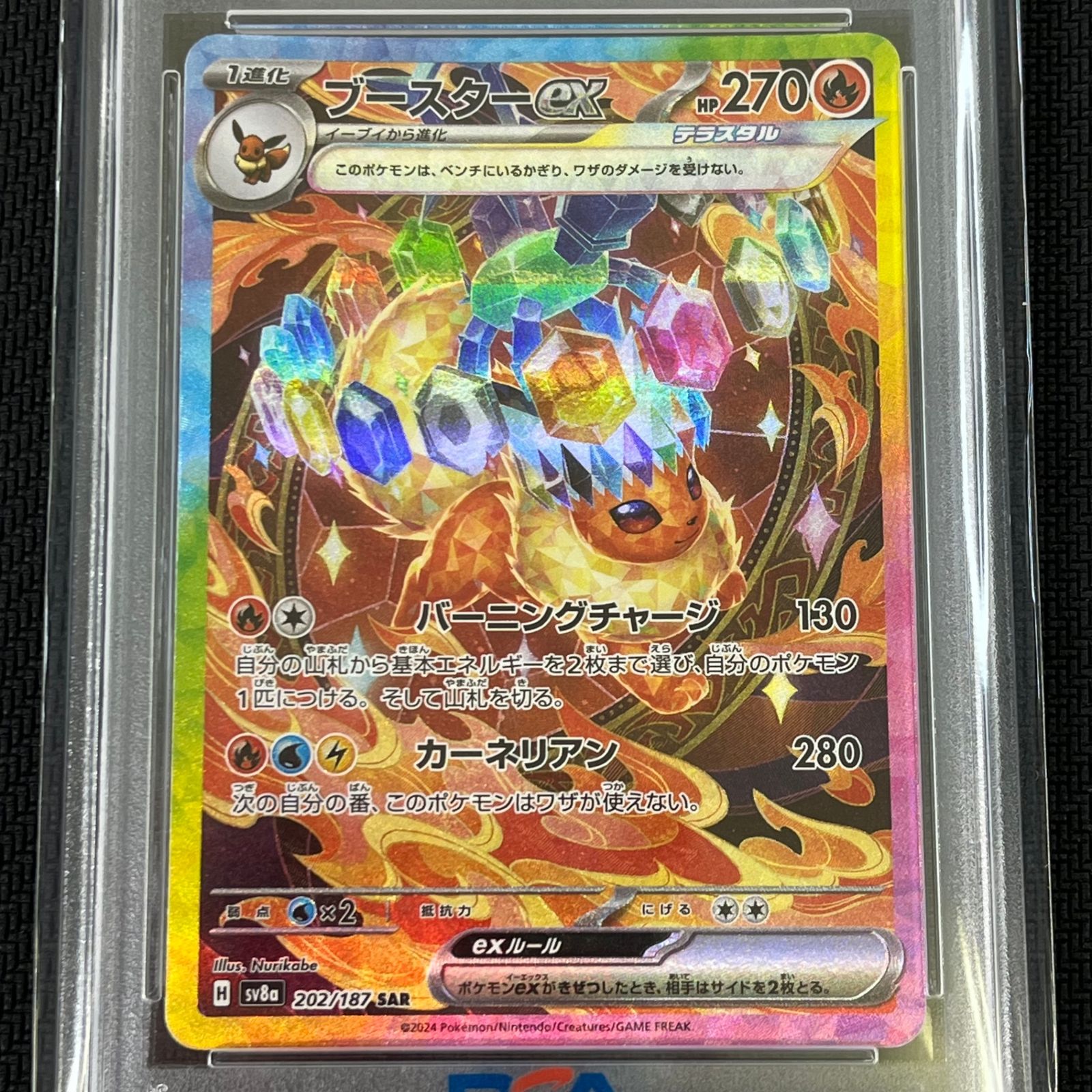2024 ポケモン ブースターex スペシャルアートレア　psa10 2024 ブースターex PSA 10 - カルドバ
