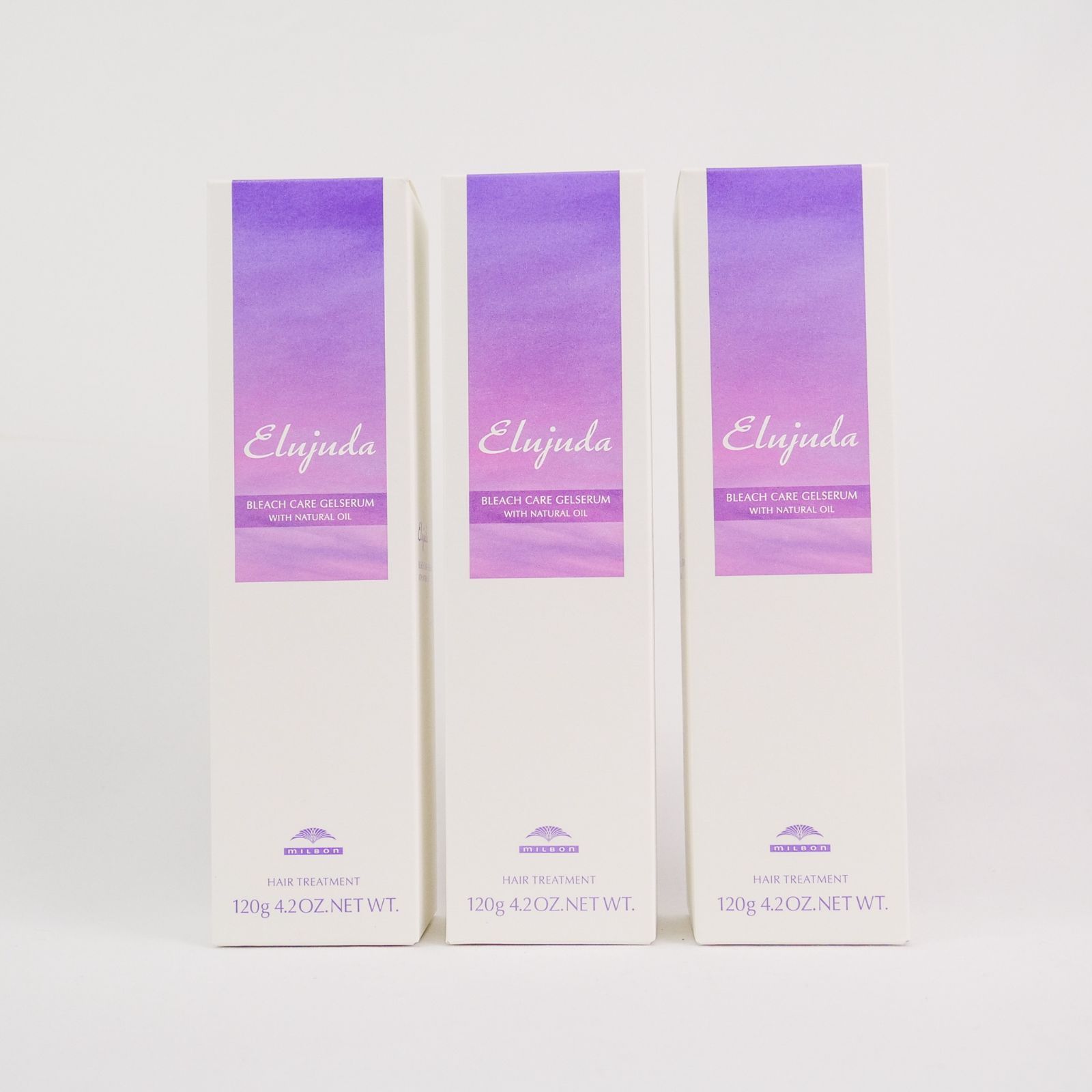 3本セット ミルボン エルジューダ ブリーチケア ジェルセラム 120ml 
