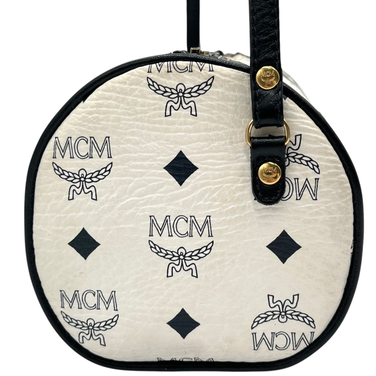MCM MCM エムシーエム ショルダーバッグ 斜めがけ 巾着型ショルダー 