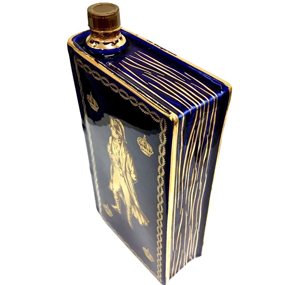 【未開封】古酒　ナポレオン　カミュ　ブック　ブルー　コニャック 　陶器 未開封】古酒 ナポレオン カミュ ブック ブルー コニャック 陶器