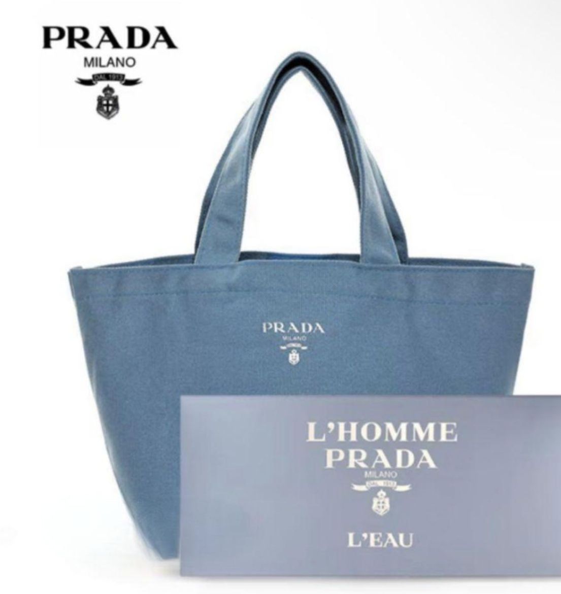 PRADAノベルティトート PRADA/プラダビューティ/オリジナルトートバッグ（ノベルティ