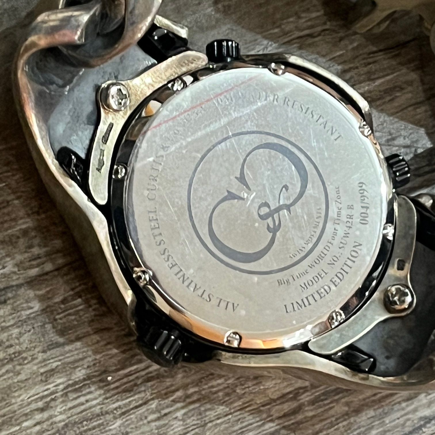 定価498000円 新品 Curtis& Co. × Argent Gleam World Four Time Zone 