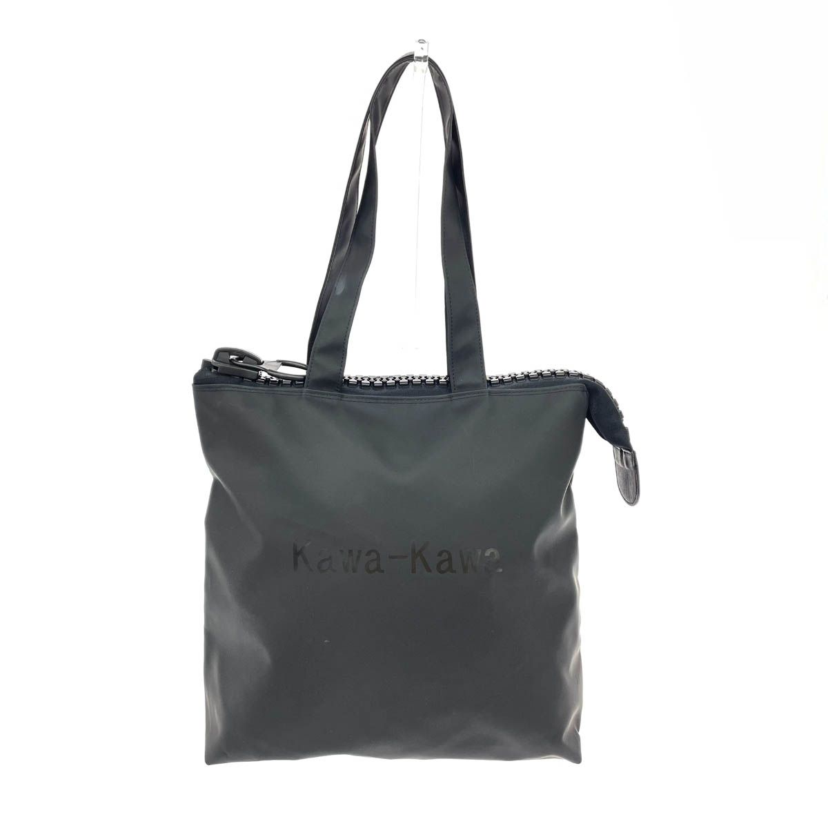 良好 kawakawa カワカワ トートバッグ ブラック PVC ユニセックス 