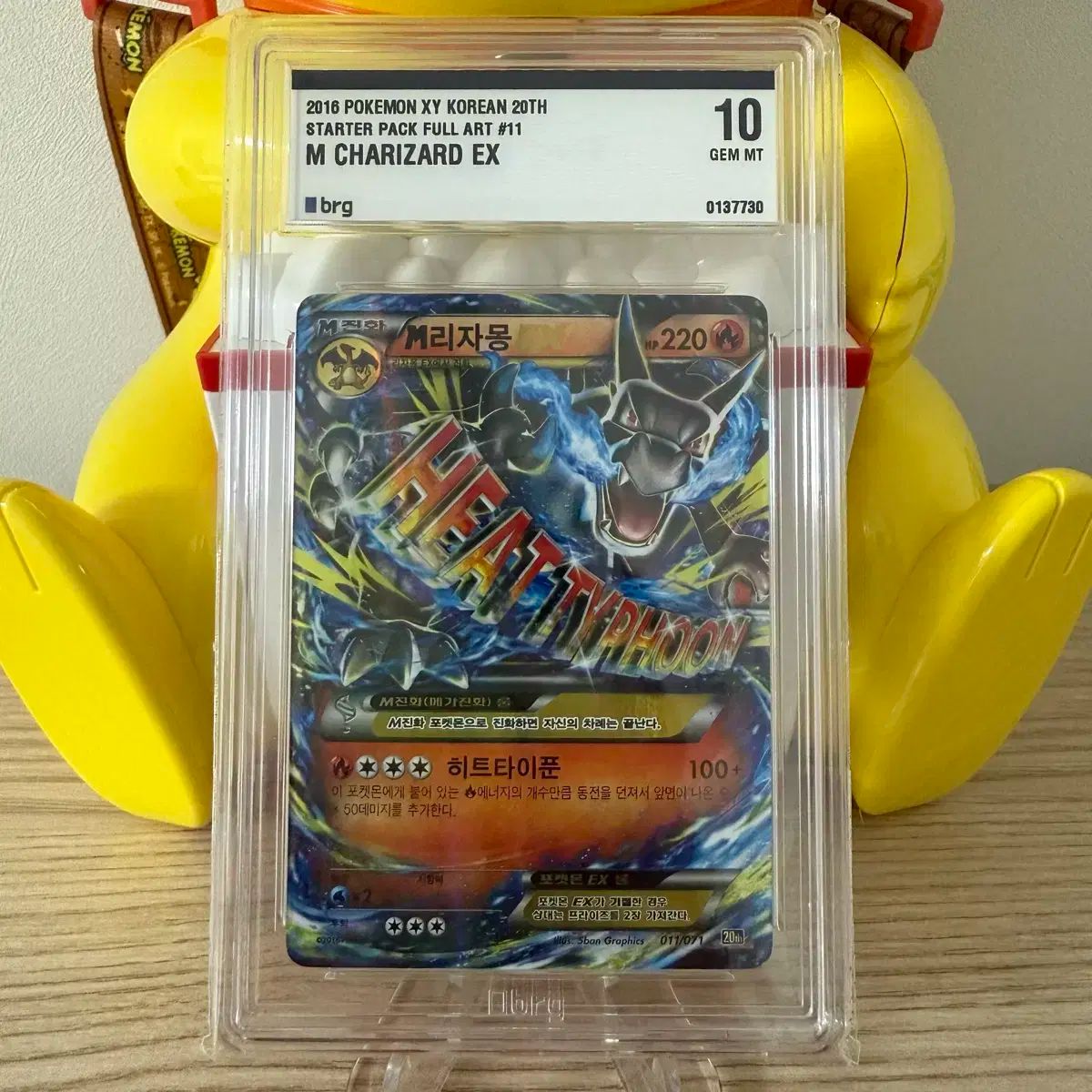 ポケモンカード 20 アニバーサリースターターパック M リザードン EX BRG10 直撃台風