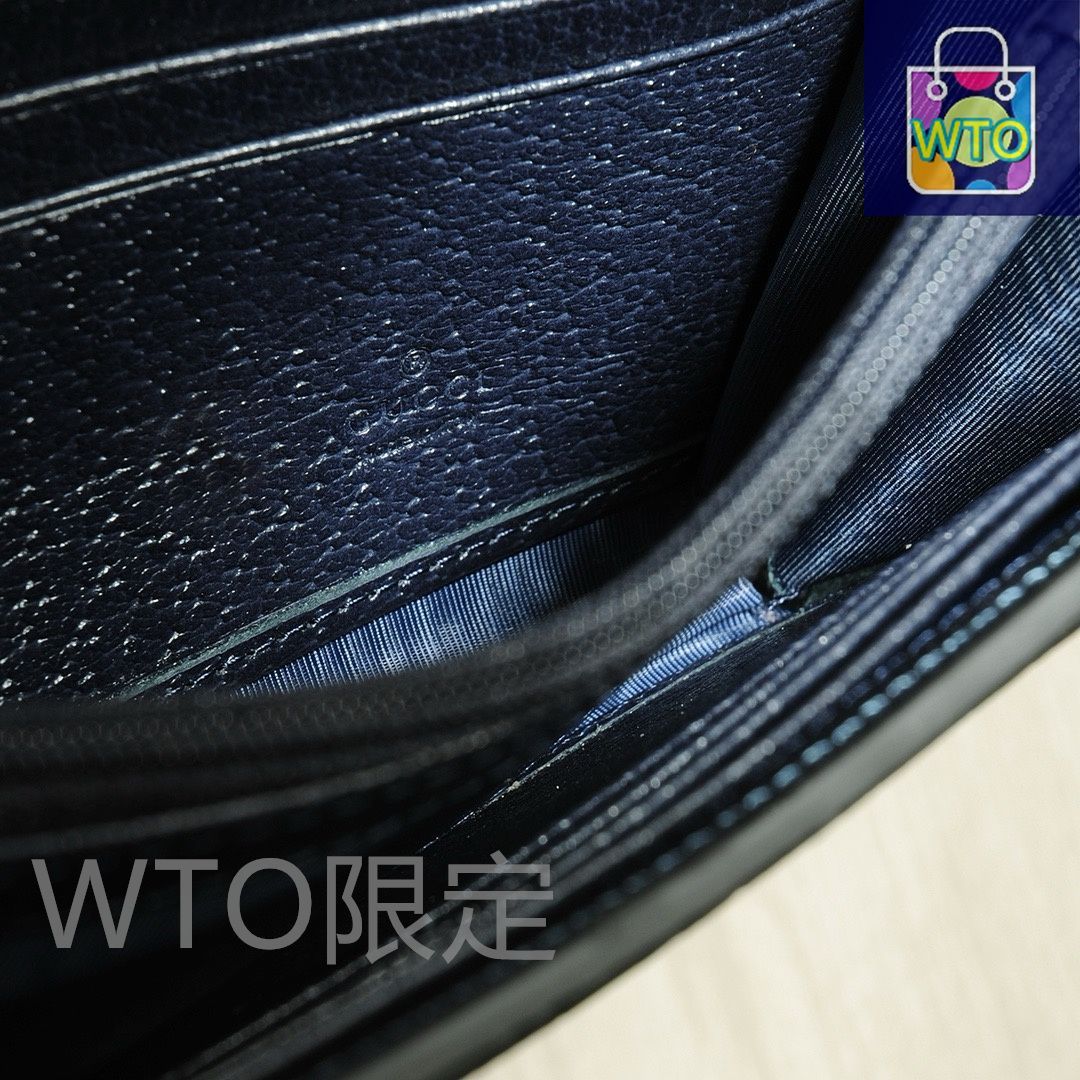 今日特価】Gucci グッチ オフィディアシリーズ 二つ折り財布 GG