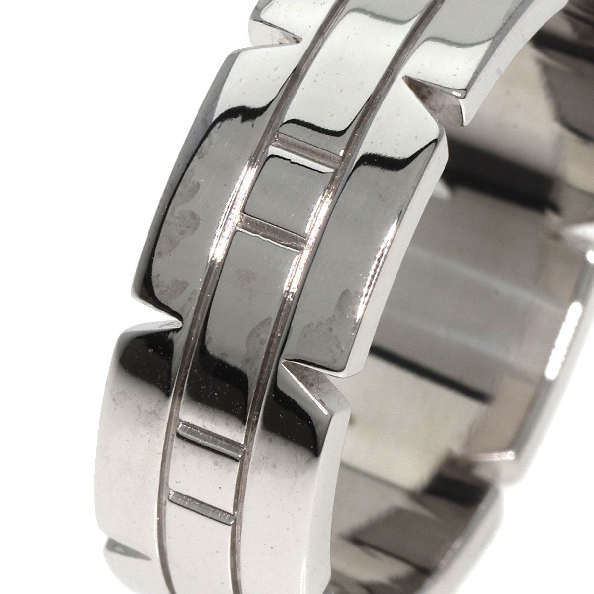 カルティエ タンクフランセーズ ダイヤ リング 750(WG) カルティエ