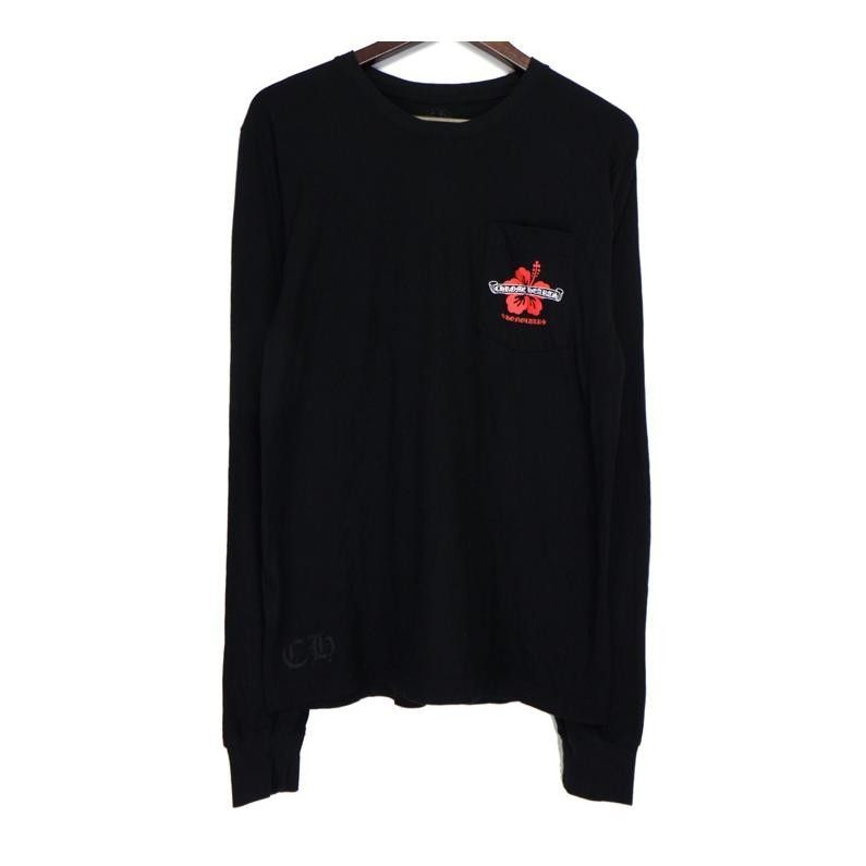 クロムハーツ CHROME HEARTS CH L S LTD ホノルル バックプリント 長袖 カットソー s4691
