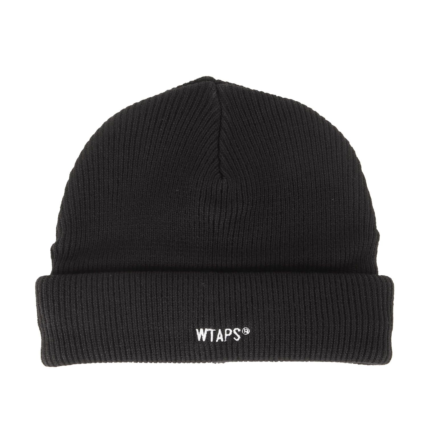 新品】WTAPS ダブルタップス ビーニー | 24AW ロゴ刺繍 ニット
