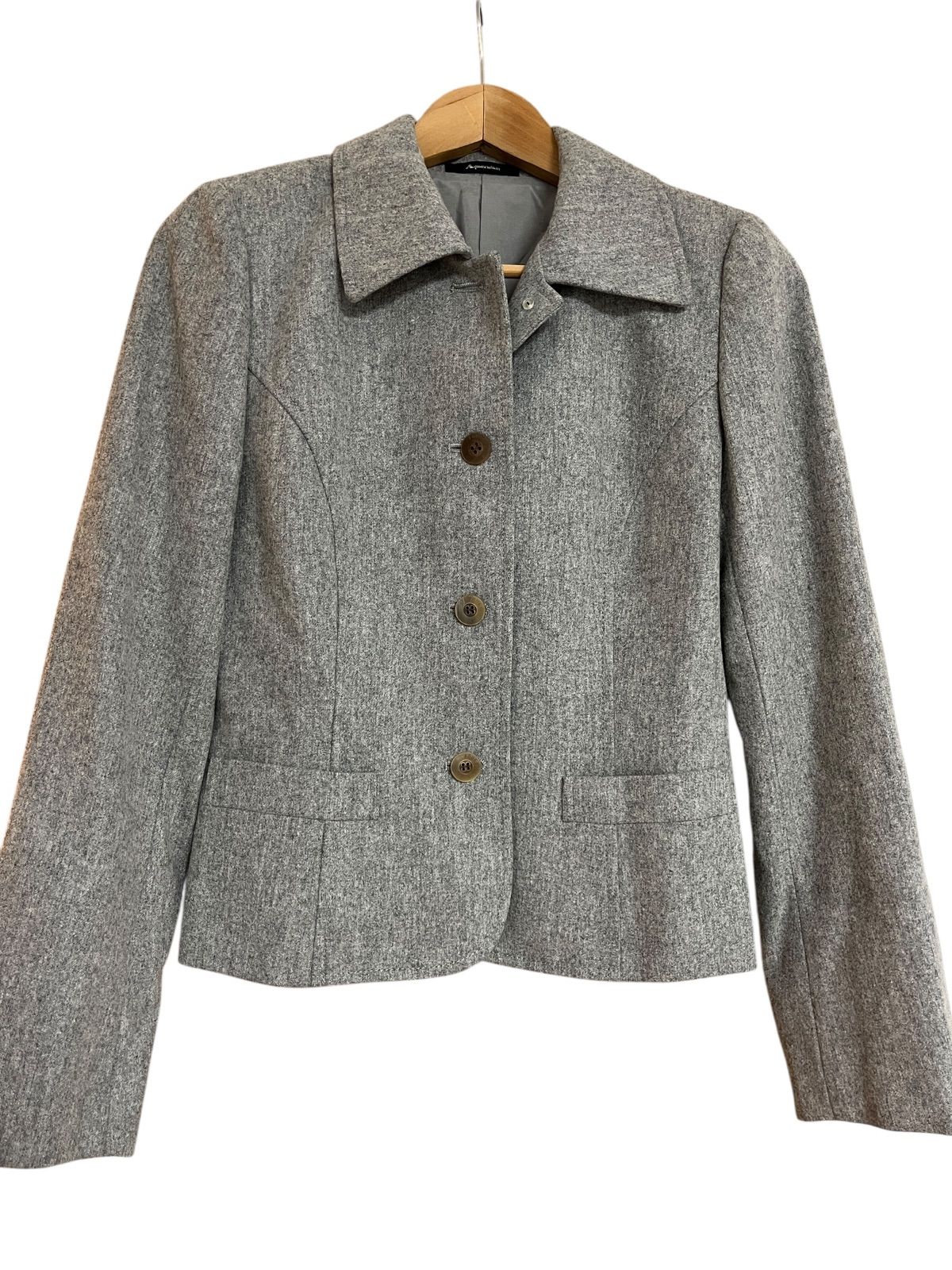 Z1506 Aquascutum アクアスキュータム セットアップ スーツ ジャケット