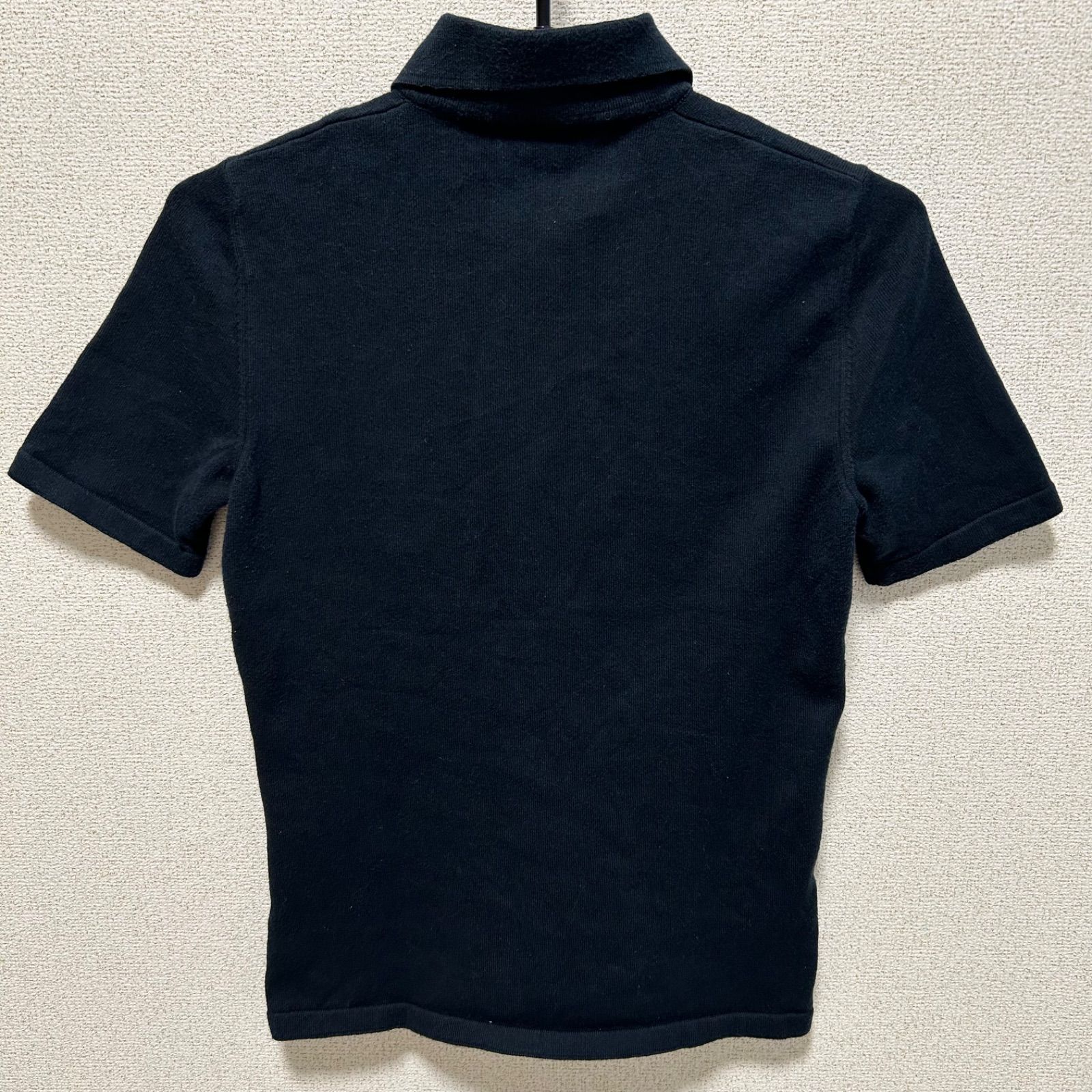 CELINE ブラック ポロシャツ 半袖 CELINE ブラック ポロシャツ 新品同様 - メルカリ