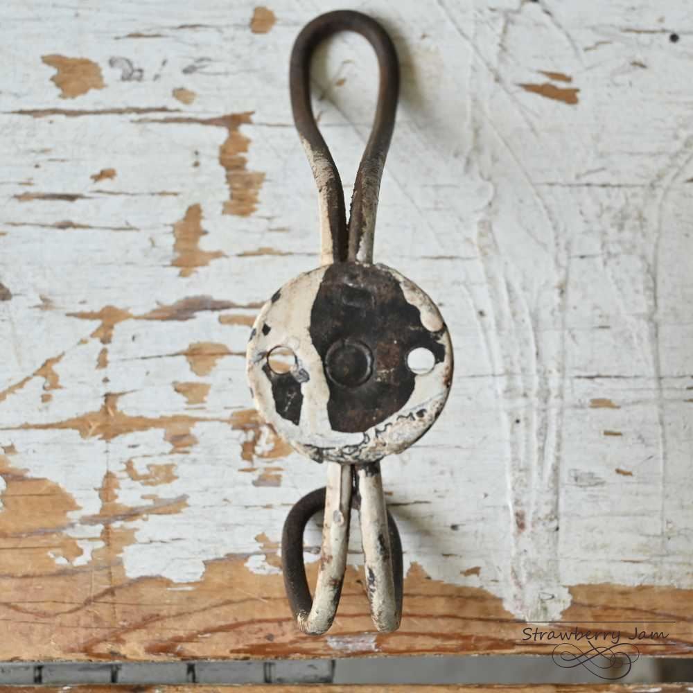 かわいー❤︎ アンティーク フランス コートフック ICO-213 送料込！フランスアンティーク コートフック フック