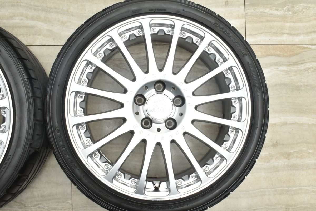 カスタム用に】カールソン 1/16 RSR GT 18in 7.5J +50 PCD112 