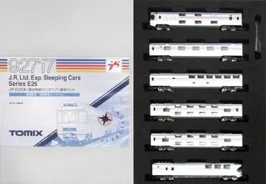 鉄道模型 1|150 JR E26系 寝台特急カシオペア 基本セット 6両セット 発売記念初回 パッケージ 92717