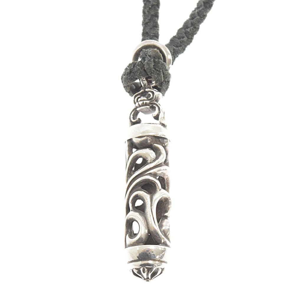 メ*ム様 クロムハーツ ローラーペンダント ブレード ネックレス CHROME HEARTS (クロムハーツ) ROLLER PENDANT ローラーペンダント w