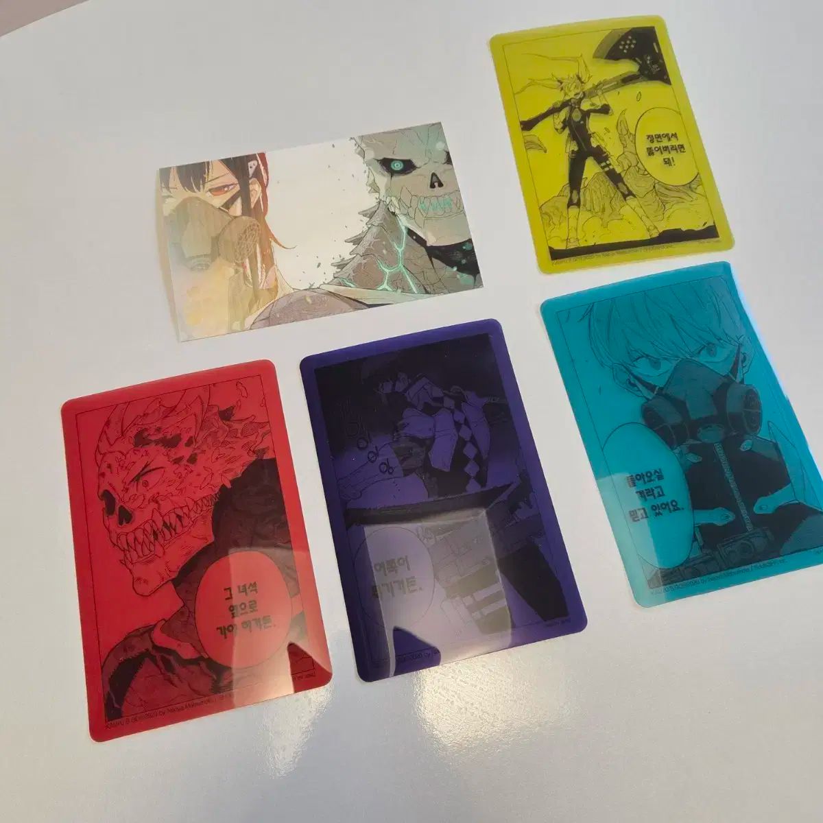 怪獣8号 鳴見 特装版 アクリル ジオラマ アクリル フィルム カード