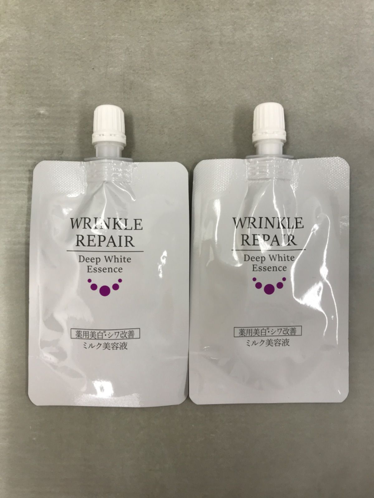 D555 K エムズサイエンス リンクルリペアディープ ホワイトエッセンス ミルク美容液 詰め替え用 30ml 2個セット