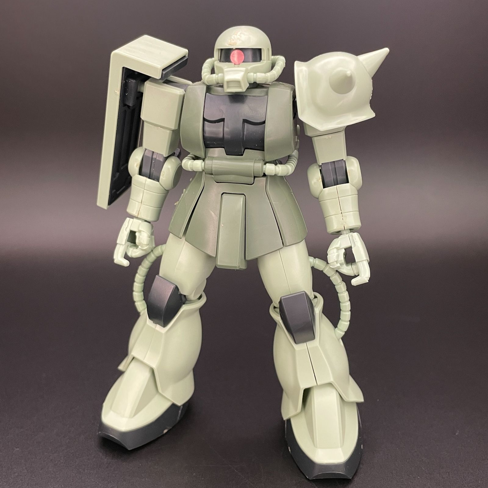 ガンプラ【未検品/ジャンク】 ②HGUC 1/144 量産型ザク 2機セット品 傷