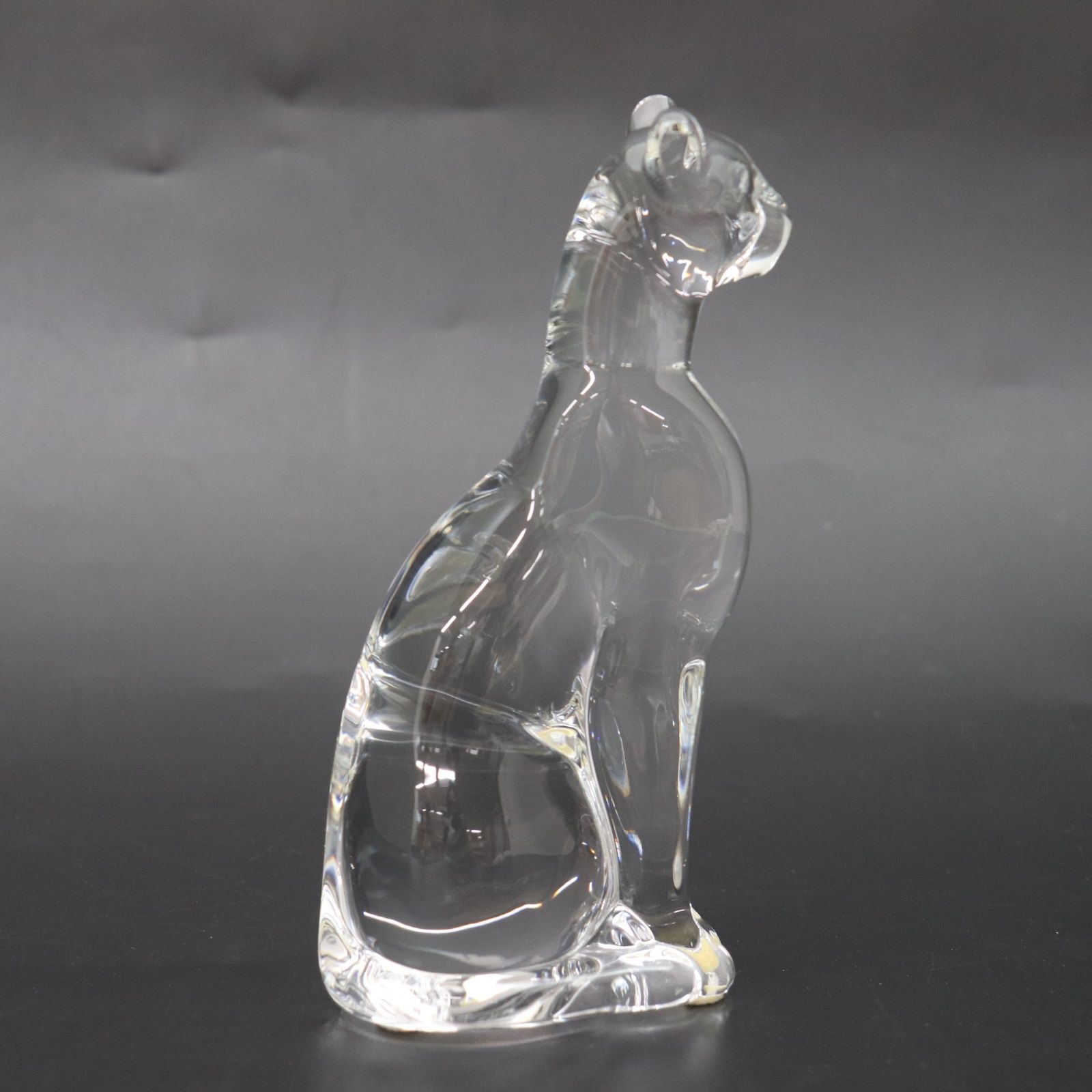 ITEFHS556F0P Baccarat バカラ エジプシャンキャット ねこ ネコ クリア