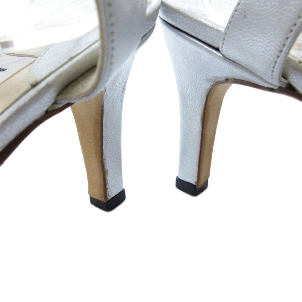 マノロブラニク MANOLO BLAHNIK サンダル ミュール ポインテッド