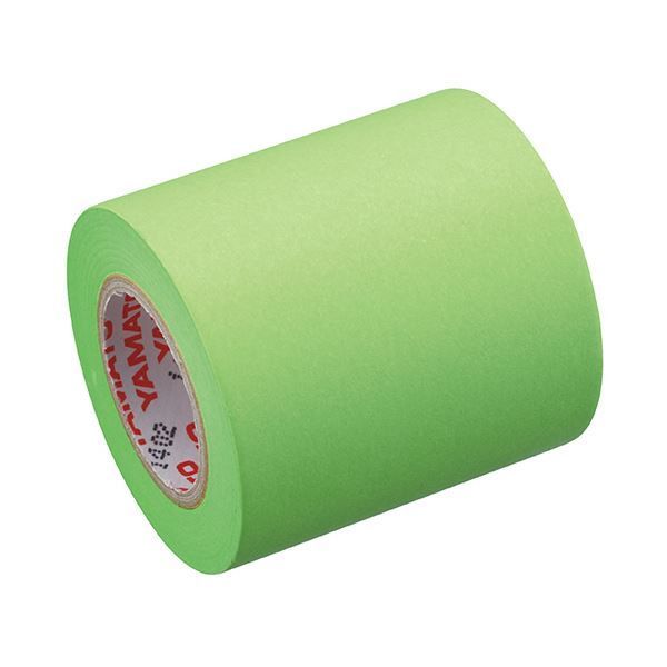まとめ ヤマト メモック ロールテープ 蛍光紙詰替用 50mm幅 ライム RK-50H-LI 1巻 ×30セット