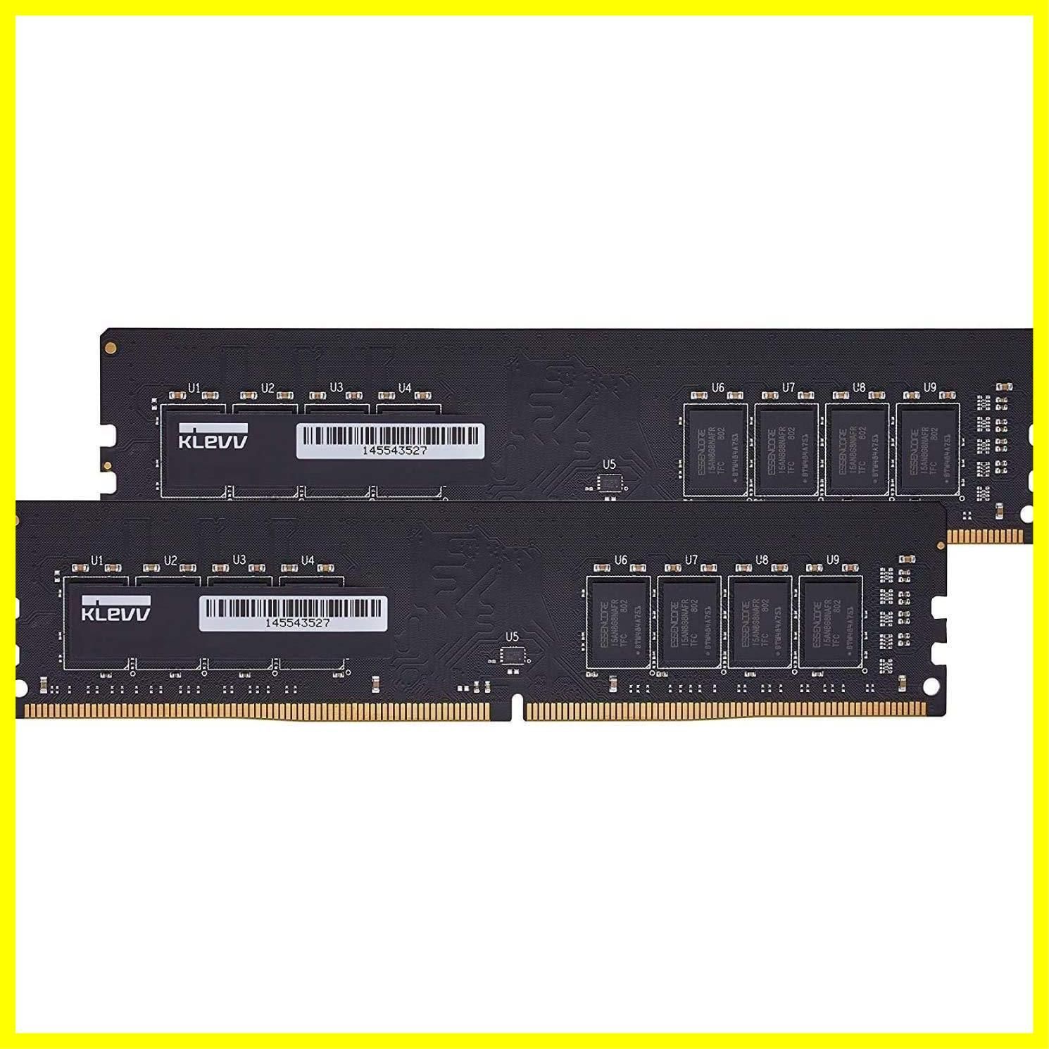 新着商品】KLEVV デスクトップPC用 メモリ DDR4 3200Mhz PC4-25600