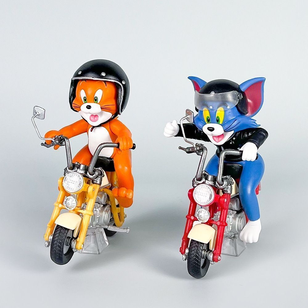 新品 トムとジェリー バイクフィギュア 2点セット トムとジェリー バイクフィギュア 全2種セット-人気を誇る 使用途中
