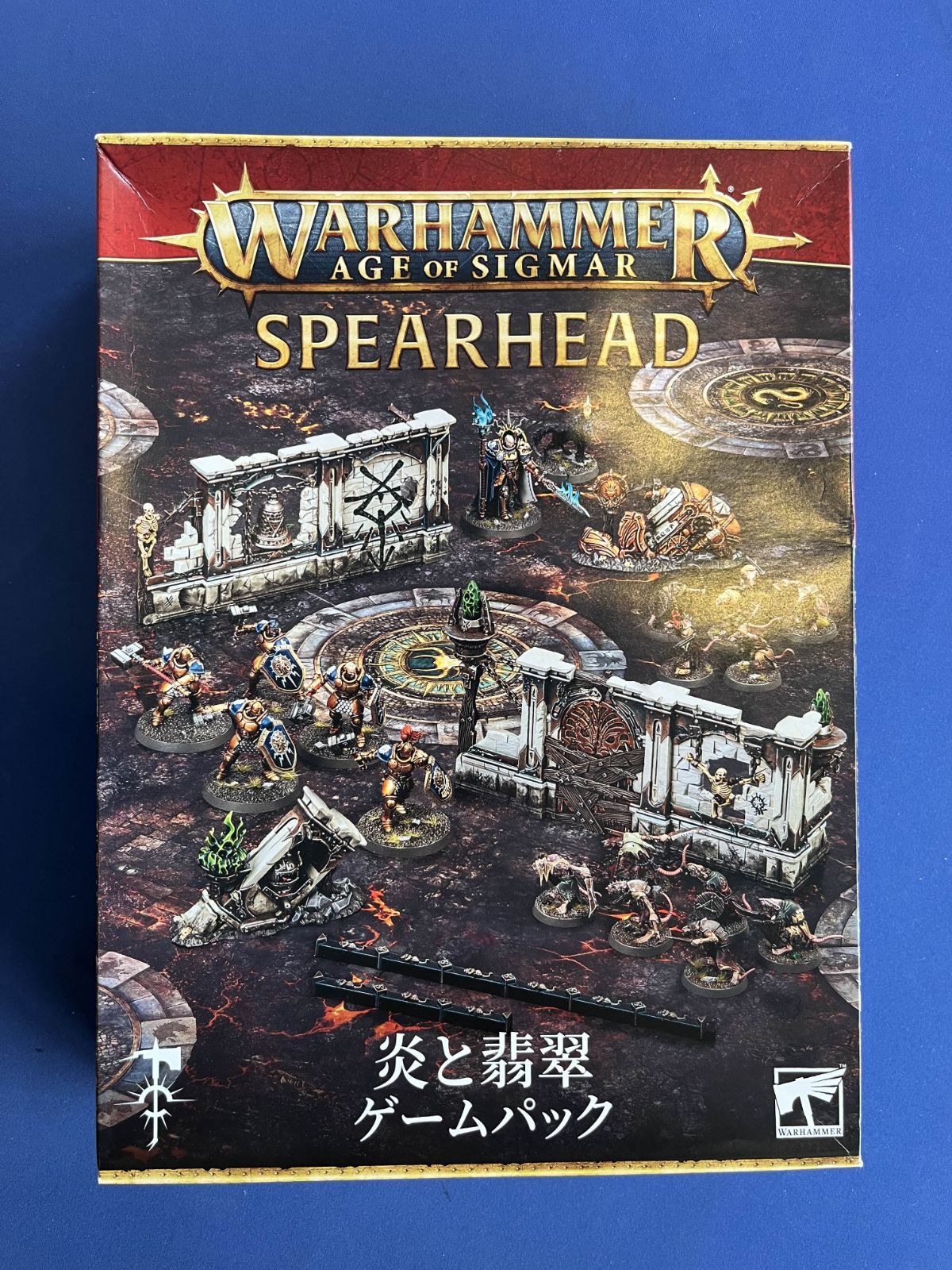 新品 スピアヘッド 炎と翡翠 ゲーミングパック 日本語版 80-56 楽天市場】【WH AoS】スピアヘッド：炎と翡翠ゲーミングパック